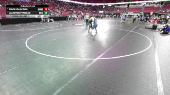 D2-285 lbs Cons. Round 1 - Aiden Isaacson, Mondovi/Eleva-Strum vs Valentino Vargas, Martin Luther