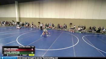 144 lbs Quarterfinal - Cuyler Johnston, Sublime Wrestling Academy vs Kellan Wendell, Elko Wrestling Club