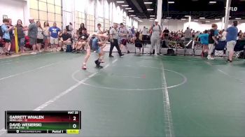80 lbs Round 2 (6 Team) - Garrett Whalen, Rebellion vs David Wesierski, 84 Athletes