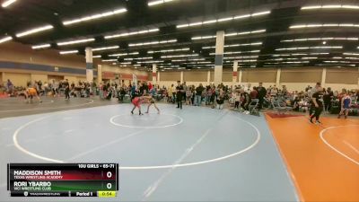 65-71 lbs 5th Place Match - Rori Ybarbo, Vici Wrestling Club vs Maddison Smith, Texas Wrestling Academy