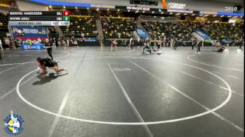 190 lbs Champ. Round 1 - Bristol Vanzuiden, Williamsburg vs Divine Akili, Linn-Mar