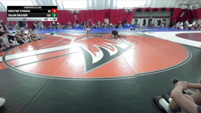 157 lbs Semis & Wb (16 Team) - Talon Decker, Illinois Top Dawgs Navy vs Swayne Stencil, Marathon