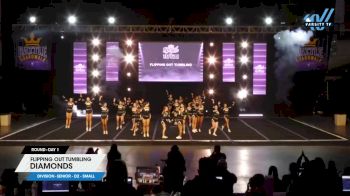 Flipping Out Tumbling - Diamonds [2024 L3 Senior - D2 - Small Day 1] 2024 SU Battle at the Boardwalk Grand Nationals
