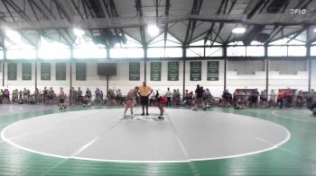 108-112 lbs Semifinal - Miley Locke, Bobcat Wrestling Club vs Ariel Woodfin, Thornton