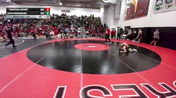 150 lbs Quarterfinal - Trenton Moret, Chatfield vs Juan Rodriguez, Skyview