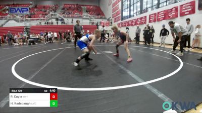 76 lbs Rr Rnd 2 - Rowan Coyle, Standfast vs Hayden Radebaugh, Little Axe Takedown Club