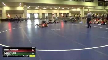 220 lbs Round 2 (10 Team) - William Lowe, NFWA Black vs Yosef Mohaisen, Griffin Fang