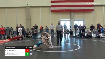 77 lbs Quarterfinal - Riker O'Hearon, Junior Terps ES vs Jacob Richardson, Edge ES