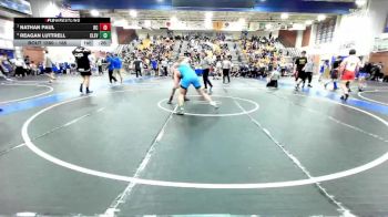 165 lbs Cons. Round 7 - Nathan Paul, Bakersfield Christian vs Reagan Luttrell, Cleveland