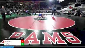 5A 138 lbs Cons. Semi - Kody Rich, Kuna vs Dylan Moffat, Coeur D`Alene