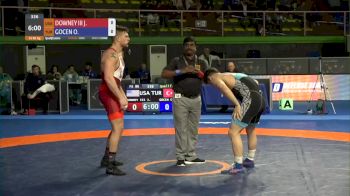 86 kg Prelims - Pat Downey, USA vs Osman Gocen, TUR