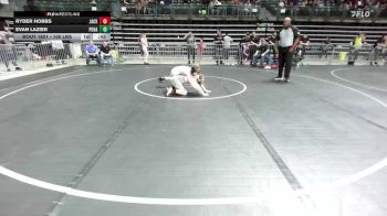 100 lbs Consi Of 4 - Ryder Hobbs, Jackson Township vs Evan Lazier, Pohatcong