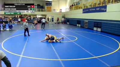 157 lbs Quarterfinal - Trae Tralar, Ottawa University vs Justus Hulse, Fort Hays State