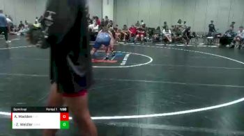 195 lbs Semifinal - Zach Weidler, SWAT (Sheldon Wrestling Academy Training) vs Aidan Madden, Florida