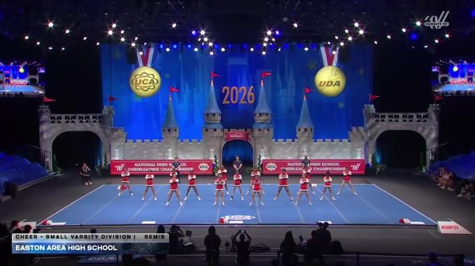 Easton Area High School [2026 Cheer - Small Varsity Division I Semis ...