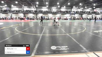 109-YELLOW lbs Rr Rnd 5 - Lila Schuyler, Frontier vs Vanessa Horne, Gouverneur