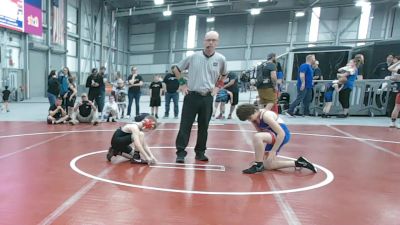 88-92.4 lbs Champ. Round 3 - Theodore Eberhardt, Hells Canyon Wrestling vs Augustine Pelos II, Buzzsaw Wrestling Club