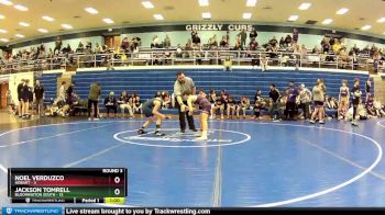 95 lbs Round 3 (4 Team) - Jackson Tomrell, Bloomington South vs Noel Verduzco, Hobart