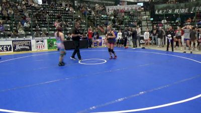 120 lbs Quarters - Erica Irvine, Immortal Athletics Wrestling Club vs Shiann Byrd, GVWC
