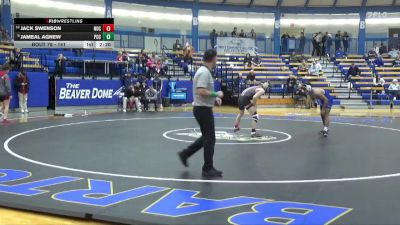 141 lbs Cons. Round 2 - Jameal Agnew, Pratt Community College vs Jack Swenson, Northern Oklahoma College