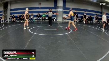110 lbs Round 2 (8 Team) - Tanner Ingle, U2 Uprising Black vs Jack Carbone, Doughboy