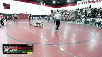 175 lbs Champ. Round 1 - Evan Sepanlou, Quartz Hill vs Joseph Aguilar, Santa Ana Valley