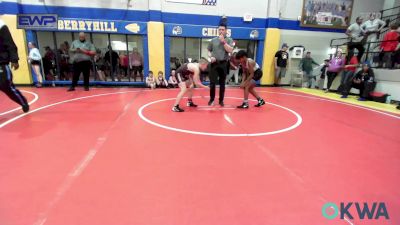 100 lbs Quarterfinal - Johnny Dupire, Eufaula Ironheads Wrestling Club vs Tristan Culton, Pitbull Wrestling Academy