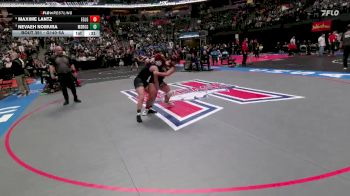 G140-5A 3rd Place Match - Nevaeh Nomura, Mesa Ridge Girls vs Maxime Lantz, Eaglecrest Girls