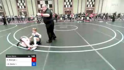 94 lbs Consolation - Edward George, Nj vs Kael Davis, Pa