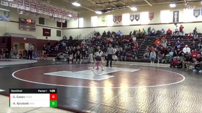 100 lbs Semifinal - Elli Casey, Western Dubuque vs Alina Ajruloski, Independence