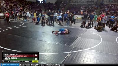 67 lbs 3rd Place Match - Bora Tork Jr., Grandview Wolves Wrestling Club vs Aiden Garcia, Montana