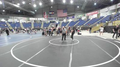 82 lbs Final - Landon Abbas, Black Fox Wrestling Academy vs Karson Jaramillo, Dragon Wrestling CO