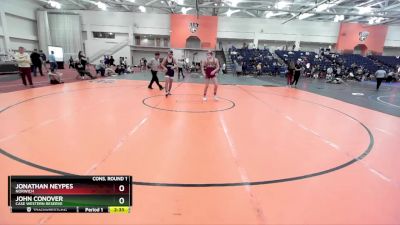 165 lbs Cons. Round 1 - Jonathan Neypes, Norwich vs John Conover, Case Western Reserve