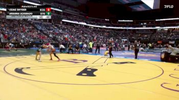 G115-4A 3rd Place Match - Arianna Alvarado, Skyview Girls vs CeJae Snyder, Montezuma-Cortez Girls