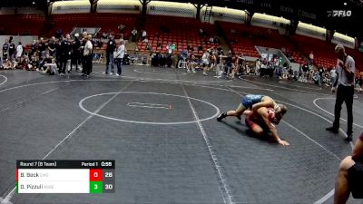 92 lbs Round 7 (8 Team) - Braden Beck, Empyre WC Maroon vs Dominic Pizzuli, Rogue WC