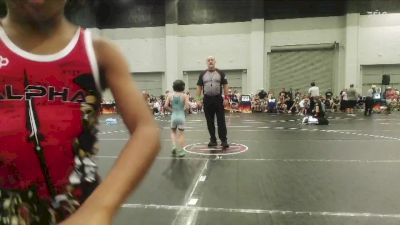 52 lbs Round 4 (8 Team) - Gunner Schmidt, Rabbit Wrestling Club vs Mateo Isom, Alpha Elite
