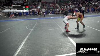 95 lbs Champ. Round 1 - Joshua Clark Jr., Maize vs Alec Black, U Town Hammers Wrestling