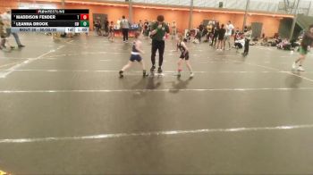 50/55/60 Cons. Round 1 - Leanna Drook, Grizzlies Wrestling Club vs Maddison Fender, Trojan