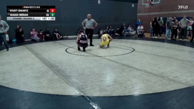140 lbs Champ. Round 2 - Ryatt Shurtz, Declo Stingers vs Isaiah Meras, Idaho