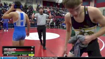 145 lbs Cons. Round 4 - Jase Gillespie, Rancho Bernardo vs Oliver Perez, Helix Charter