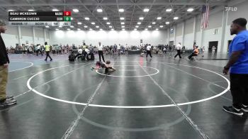 65 lbs Rr Rnd 1 - Beau Mckeown, Mat Assassins Red - EL vs Cameron Cuccio, Scorpions NJ - EL