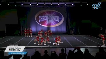 Cheer Station - Mercury [2025 L3 Senior - D2 Day 1] 2025 Cheer Power Prep Nationals & Galveston Showdown