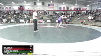 285 lbs Champ. Round 1 - Dustin Olmstead, McKendree vs Cale Gray, Indianapolis