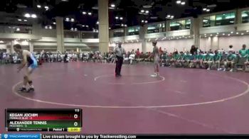 113 lbs Round 4 (8 Team) - Kegan Jochim, Franklin Blue vs Alexander Tennis, PECO Boys