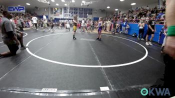 64-67 lbs Rr Rnd 1 - Baker Schubert, Chandler Takedown Club vs Dj Reeves, Midwest City Bombers Youth Wrestling Club