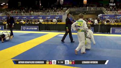 Leonardo Vaysberg vs Arthur Schaffazick Schroeder 2026 Pan Kids Jiu-Jitsu IBJJF Championship
