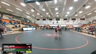 150 lbs Round 3 (6 Team) - Triffen Jolley, Rocky Mountain vs Tagen Carter, DouglasSD