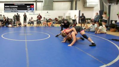 71 lbs Rr Rnd 6 - Jenna Tuxhorn, Charlies Angels- W vs Daniella Papia, Virginia Team Predator - W