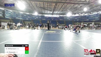 106 lbs Round Of 32 - Dylan Williamson, Sebolt Wrestling Academy vs Dominic Pasquale, Izzy Style Wrestling