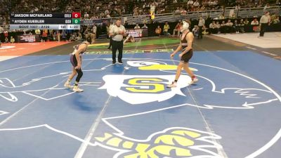 Champ. Round 1 - Ayden Kuebler, Grand Island vs Jakson McFarland, Columbus